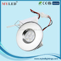 Desigh especial sin manchas de acero elegante para el hogar utilizando downlight empotrado de 2,5 pulgadas 5w